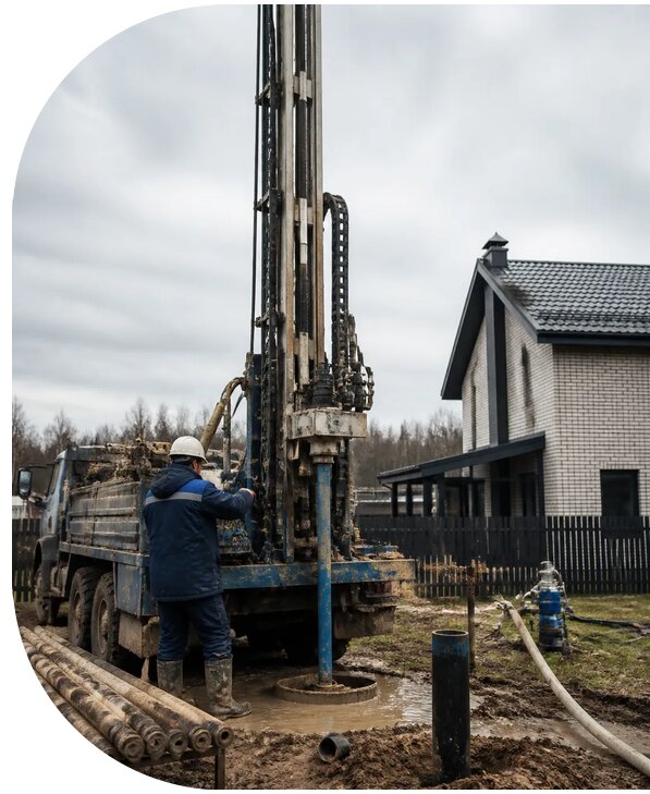 Бурение скважин на воду под ключ в Нижневартовске от 124320 р. | АПаруса-Нжт