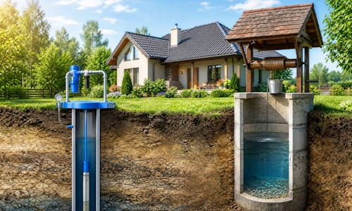 Автономное водоснабжение загородного дома Нижневартовск: скважина или колодец